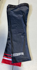 Knee Warmers - Thermal with red stripes or grey logo